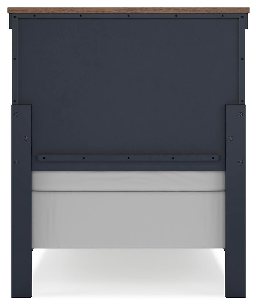 Landocken Panel Headboard, Dresser, Mirror, Chest and Nightstand