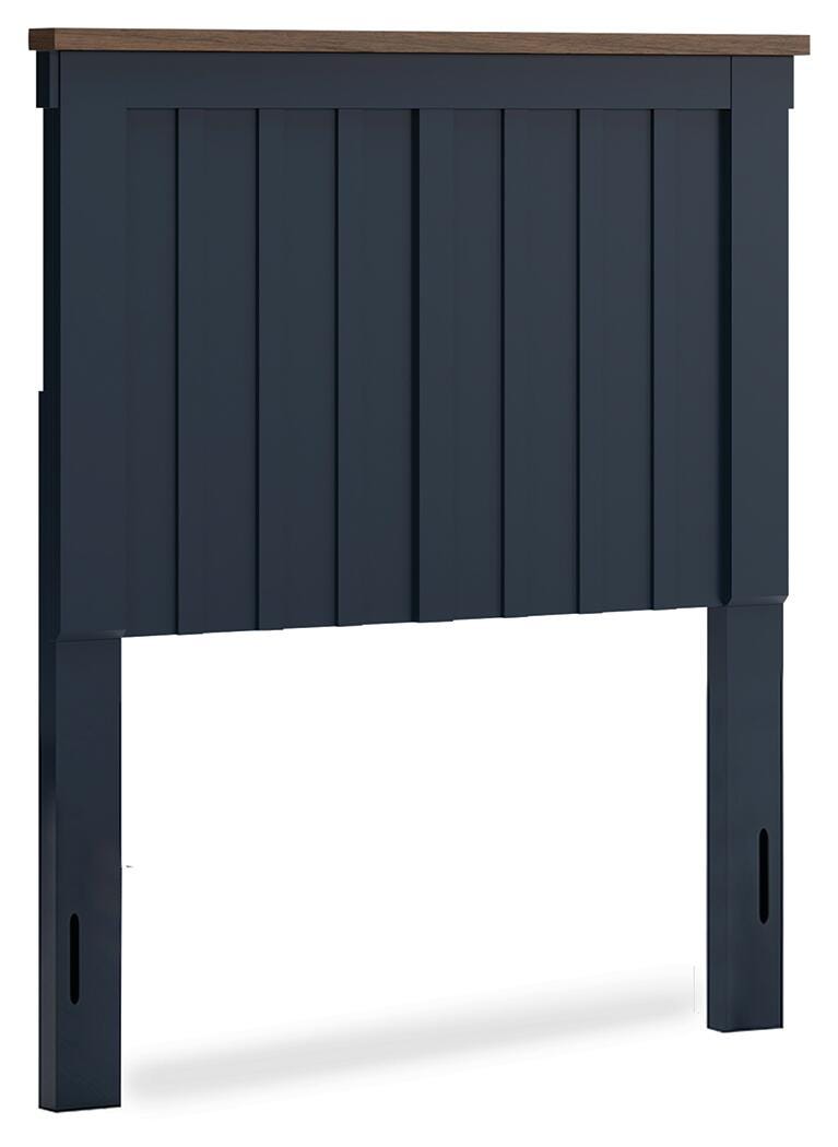 Landocken Panel Headboard, Dresser, Mirror, Chest and 2 Nightstands