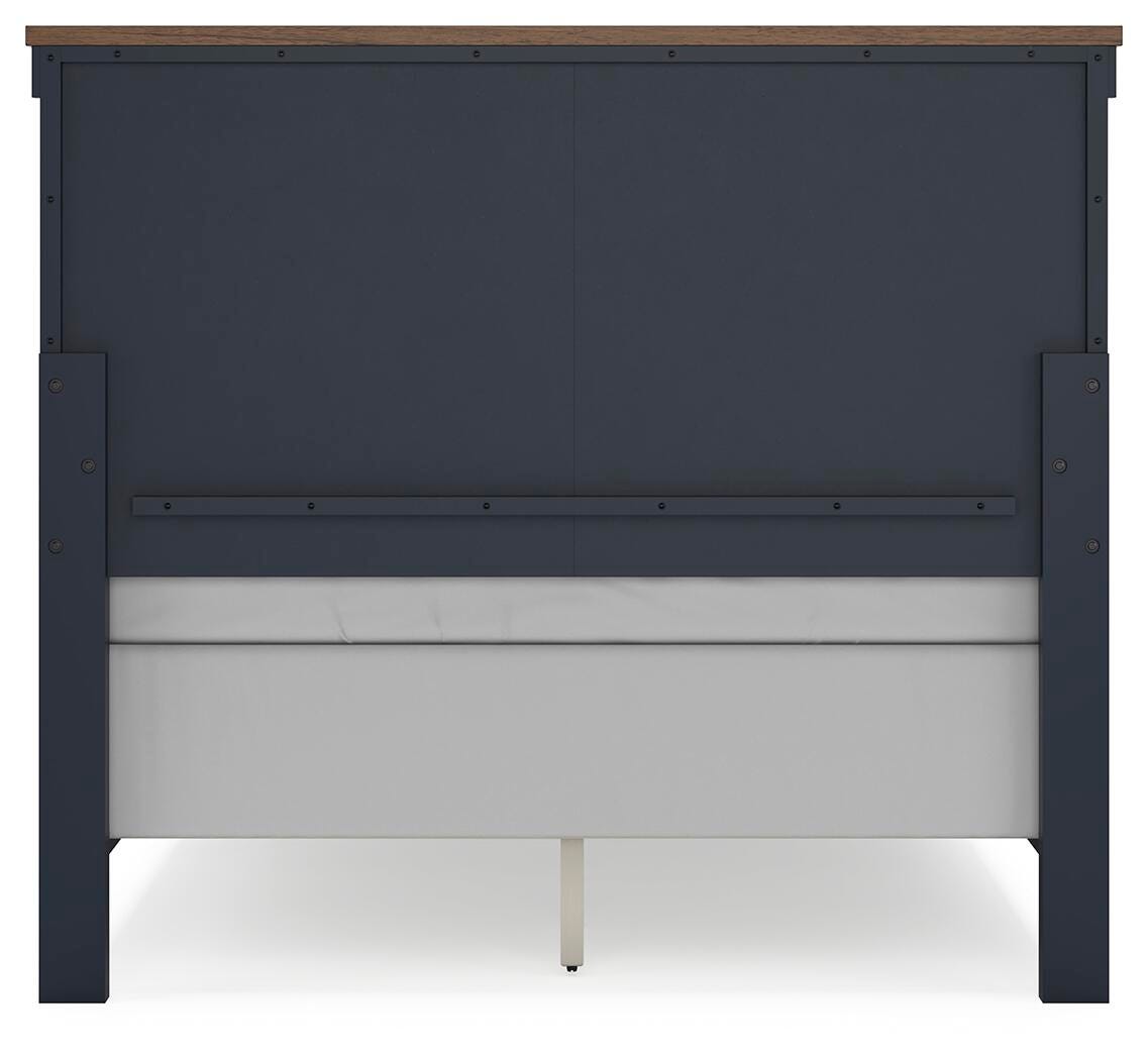 Landocken Panel Bed, Dresser, Mirror and Chest