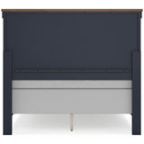 Landocken Panel Headboard and 2 Nightstands