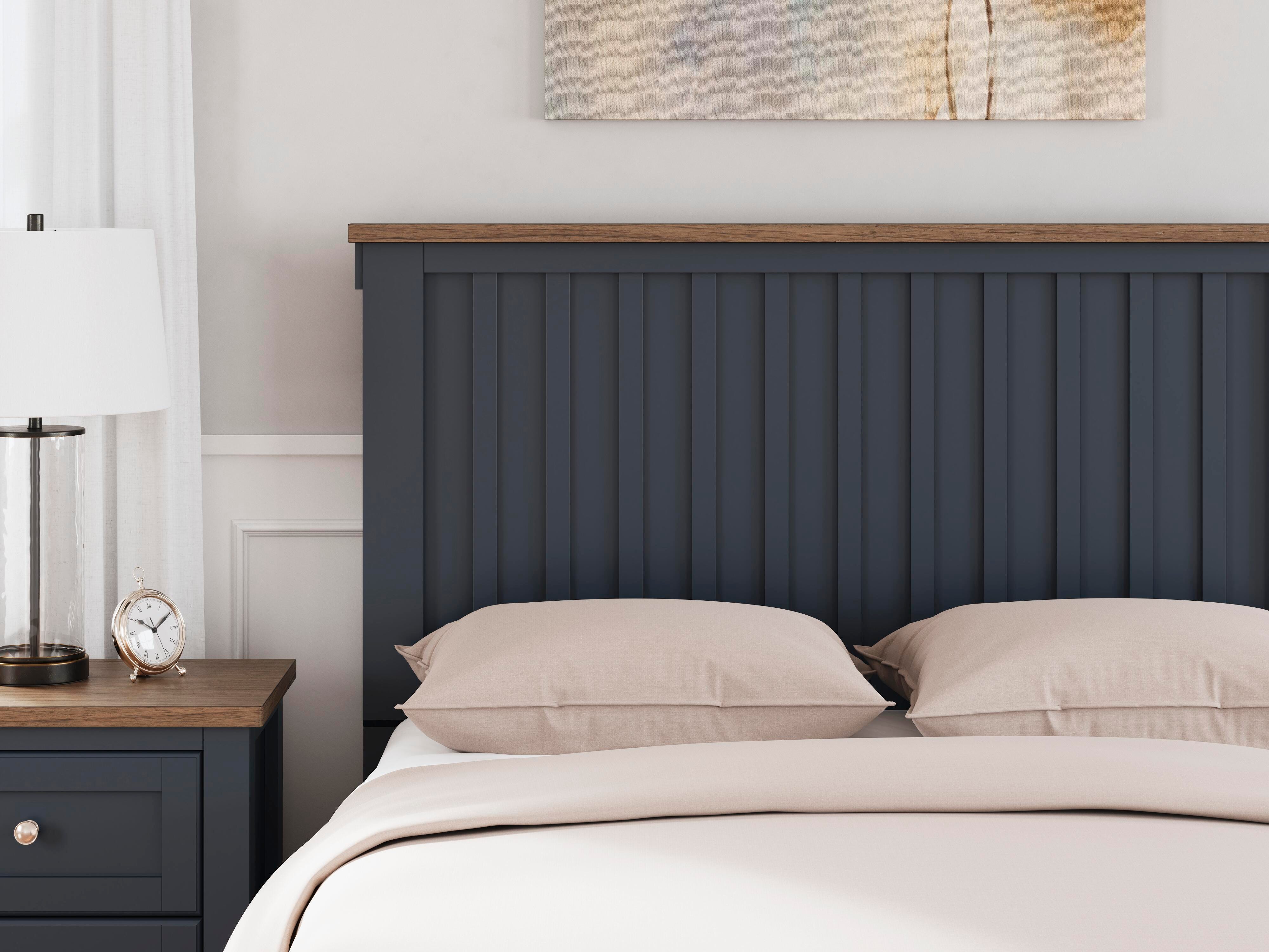 Landocken Panel Bed, Dresser and Mirror