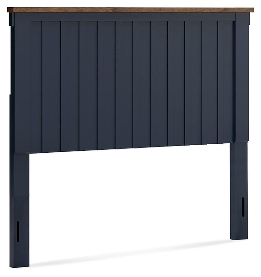 Landocken Panel Headboard, Dresser, Mirror and 2 Nightstands