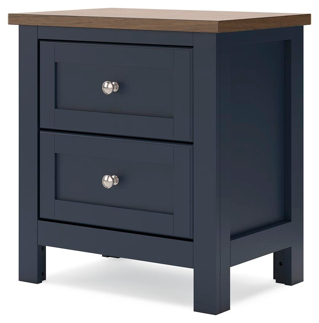 Landocken Panel Headboard, Dresser and 2 Nightstands