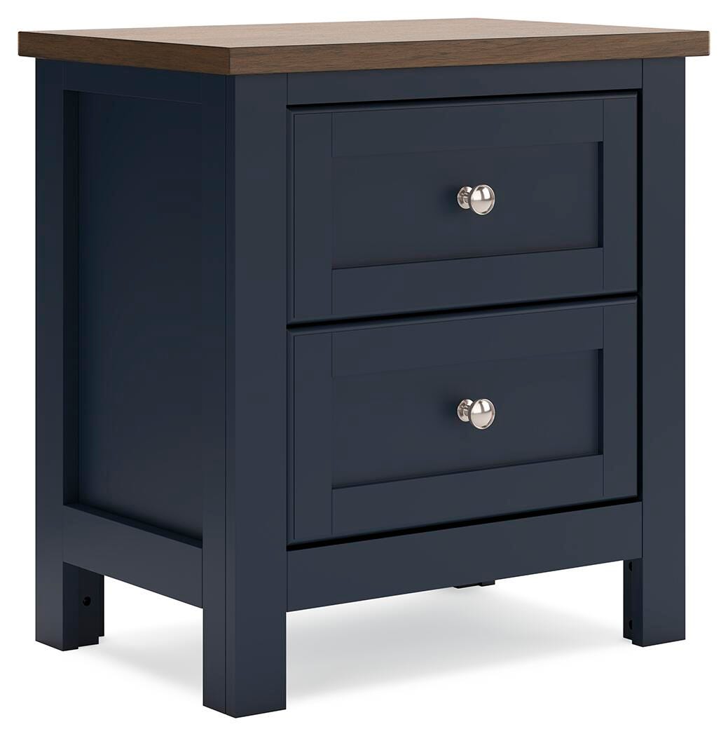 Landocken Panel Bed, Dresser, Mirror and Nightstand