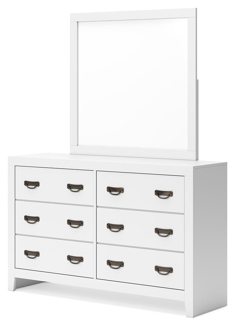 Binterglen Panel Bed, Dresser, Mirror, Chest and Nightstand