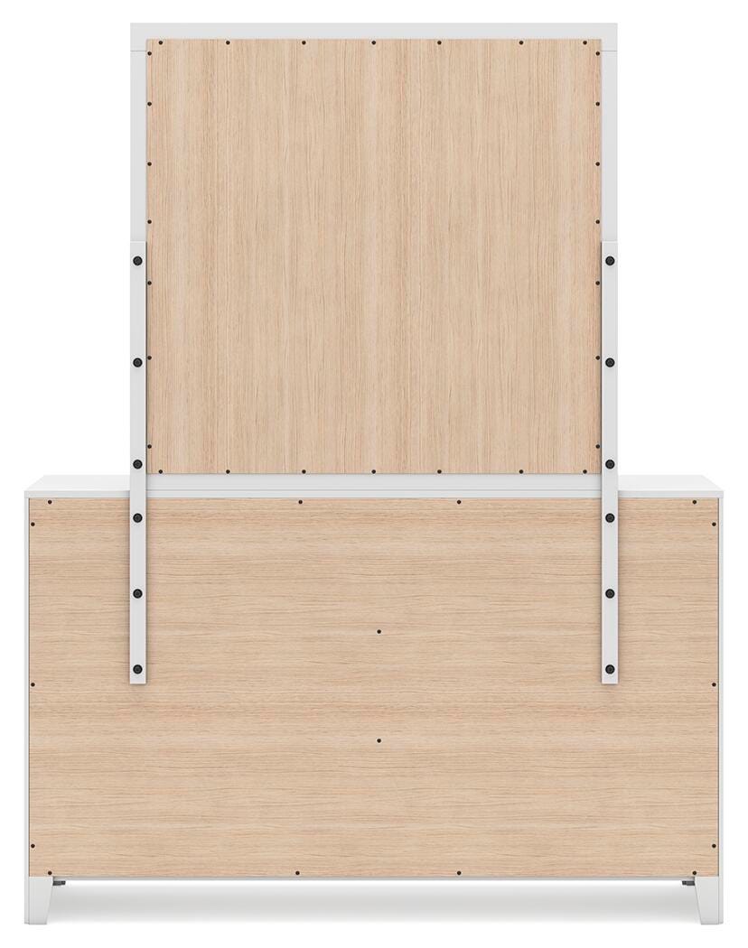 Binterglen Panel Bed, Dresser, Mirror and 2 Nightstands