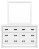 Binterglen Panel Bed, Dresser, Mirror and 2 Nightstands