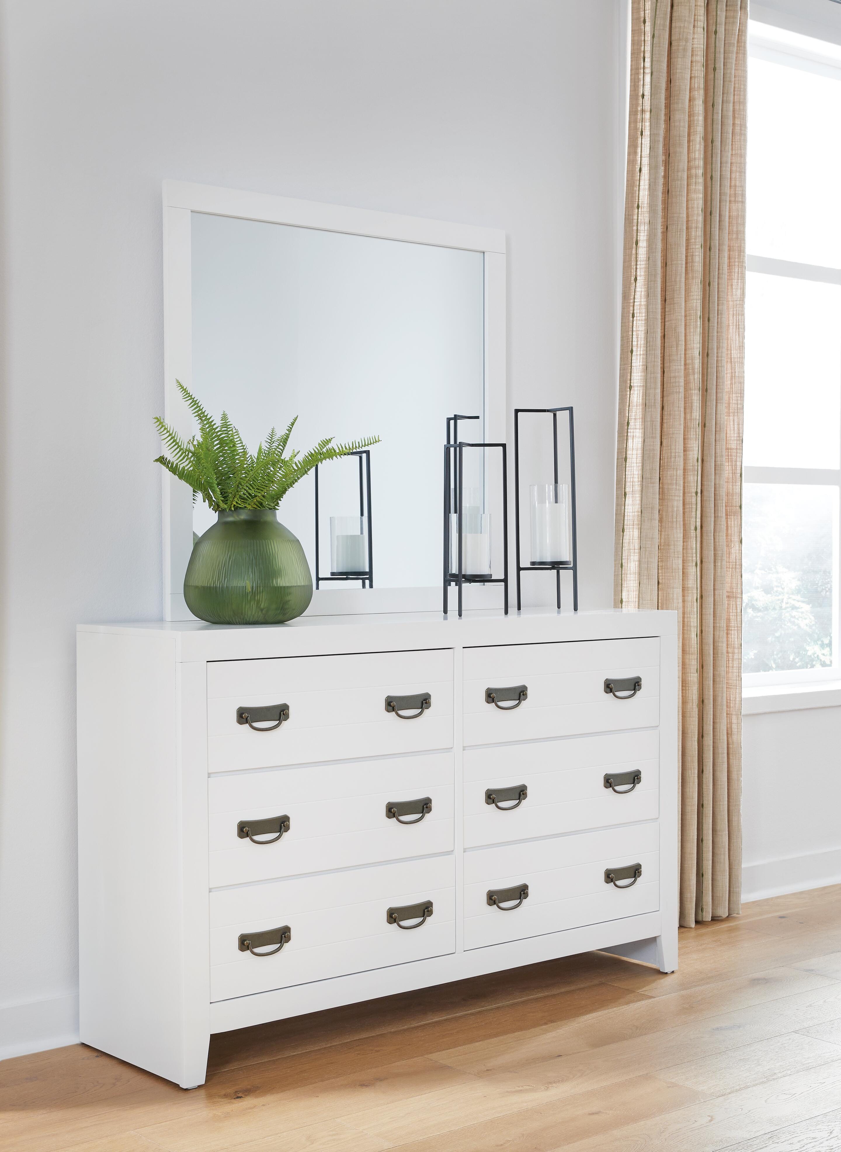 Binterglen Panel Bed, Dresser, Mirror and Chest