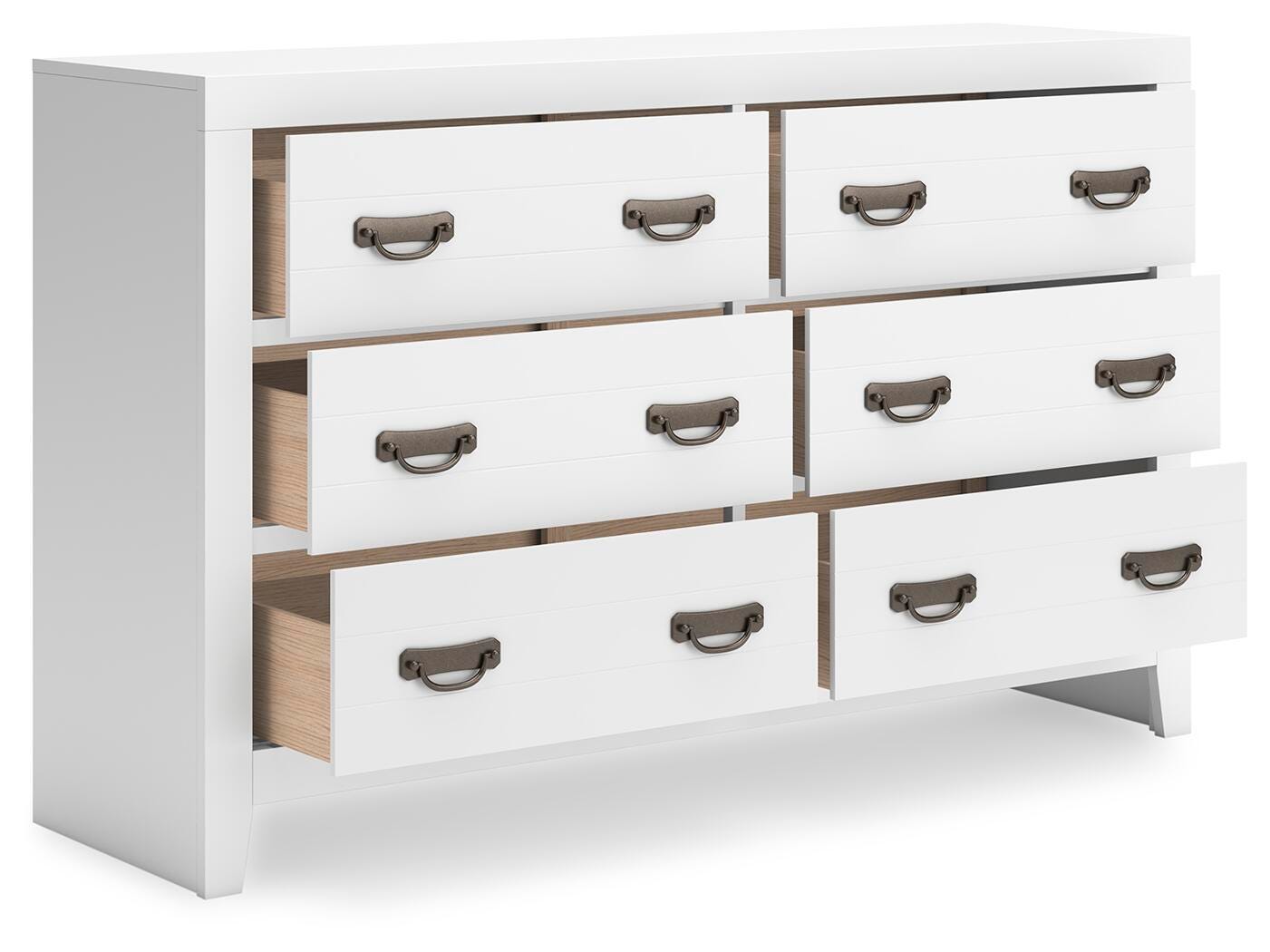 Binterglen Panel Bed with Dresser