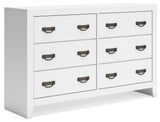 Binterglen Panel Bed with Dresser