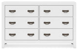 Binterglen Panel Bed with Dresser