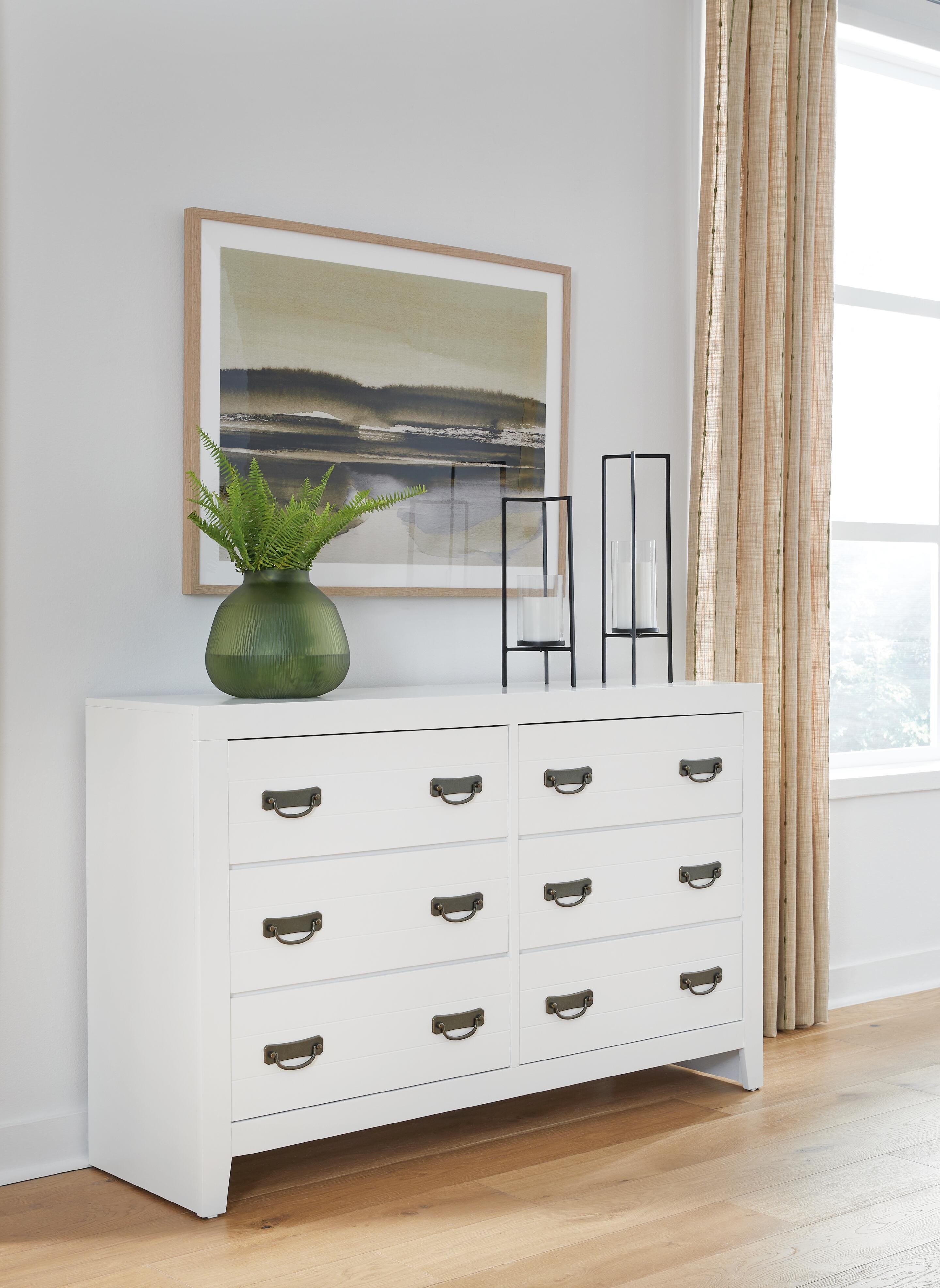 Binterglen Panel Bed with Dresser