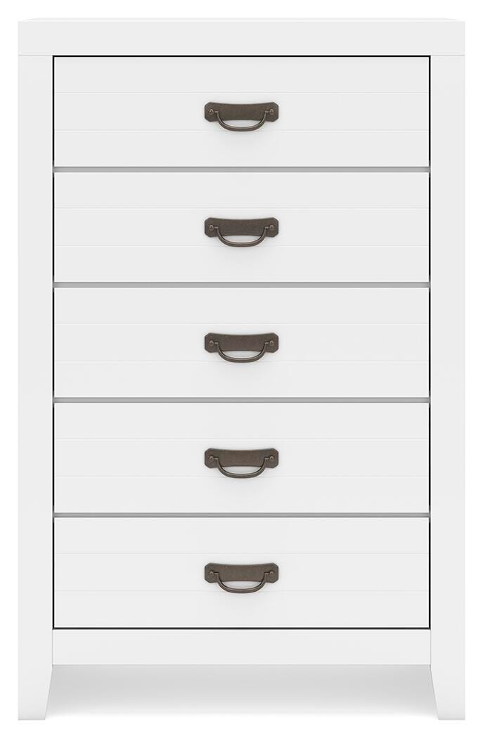 Binterglen Panel Bed, Dresser, Chest and Nightstand