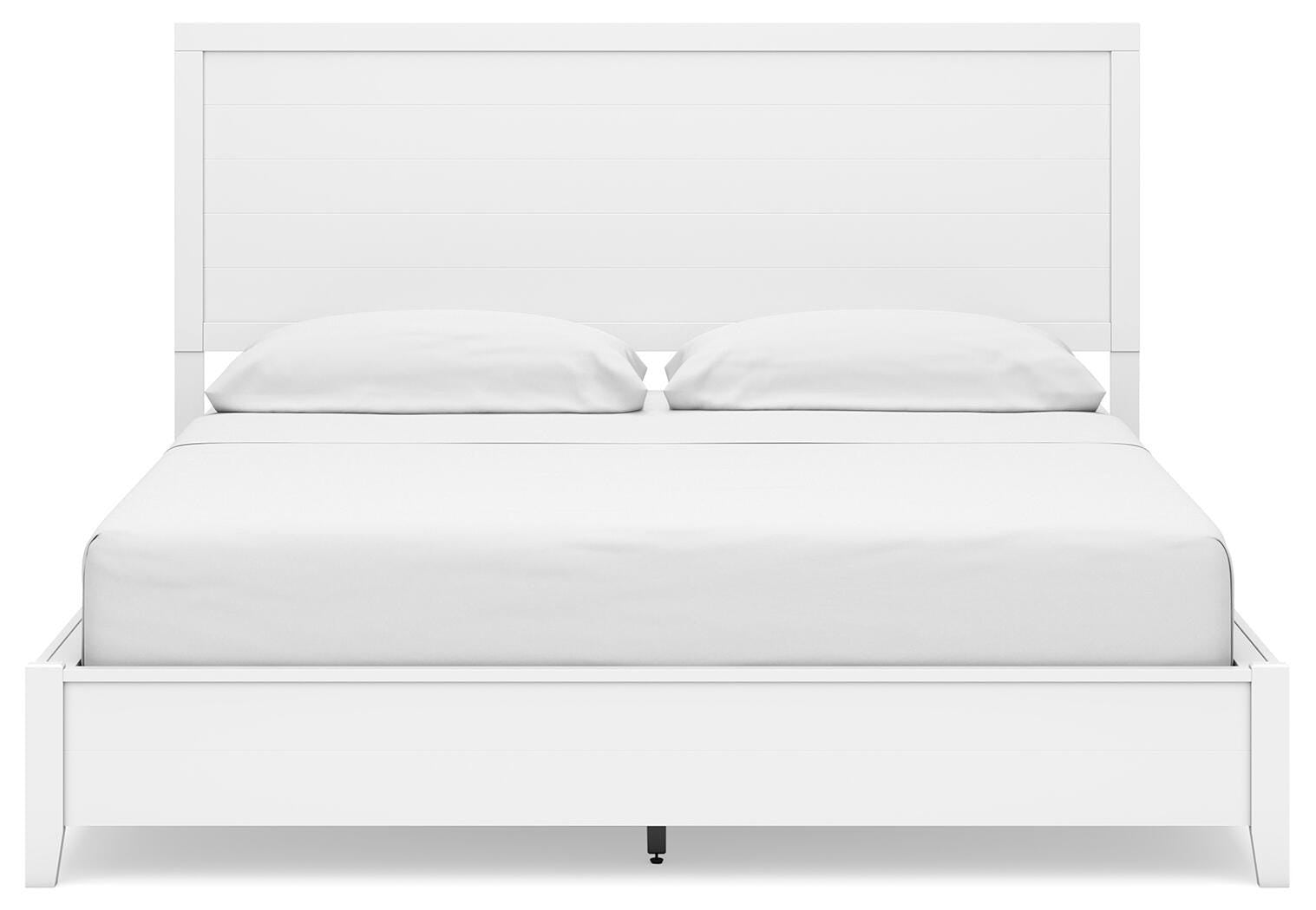 Binterglen Panel Bed and 2 Nightstands