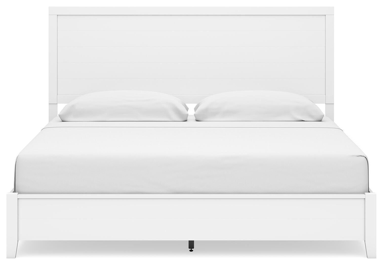 Binterglen Panel Bed and 2 Nightstands