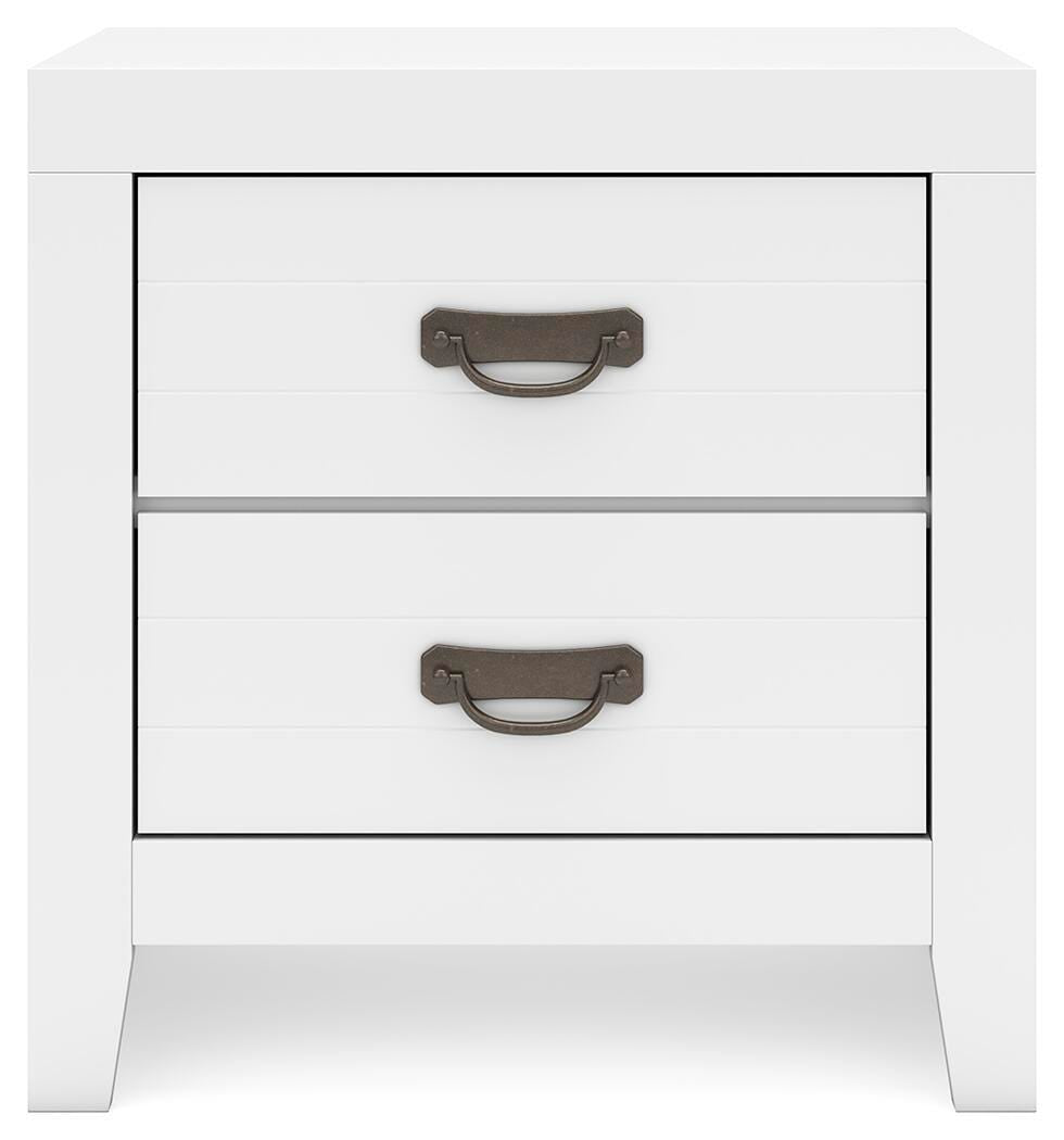 Binterglen Panel Bed, Dresser, Mirror, Chest and 2 Nightstands
