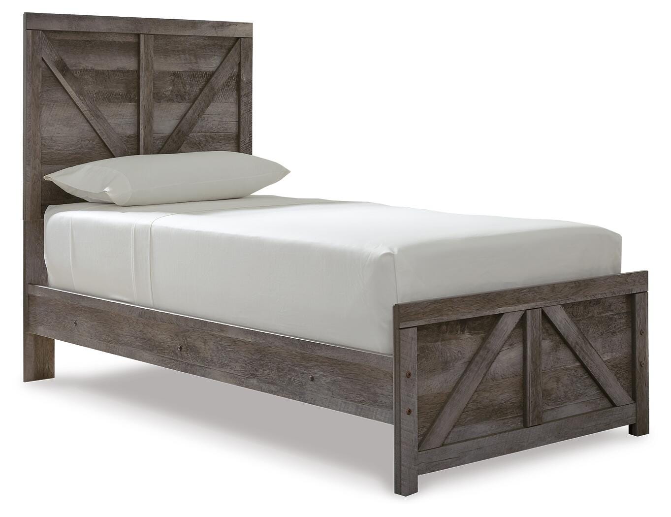Wynnlow Panel Bed, Dresser and Mirror