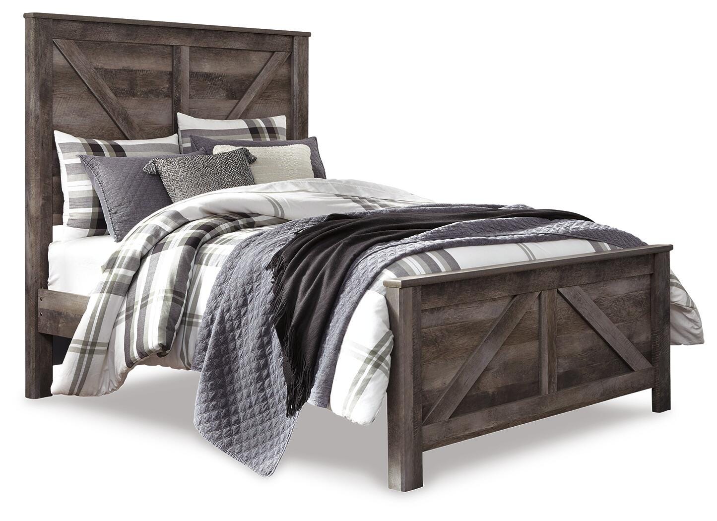 Wynnlow Crossbuck Panel Bed