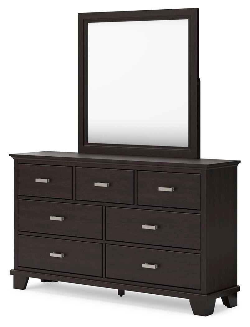 Covetown Panel Bed, Dresser, Mirror and Chest