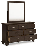 Covetown Panel Bed, Dresser, Mirror and Chest