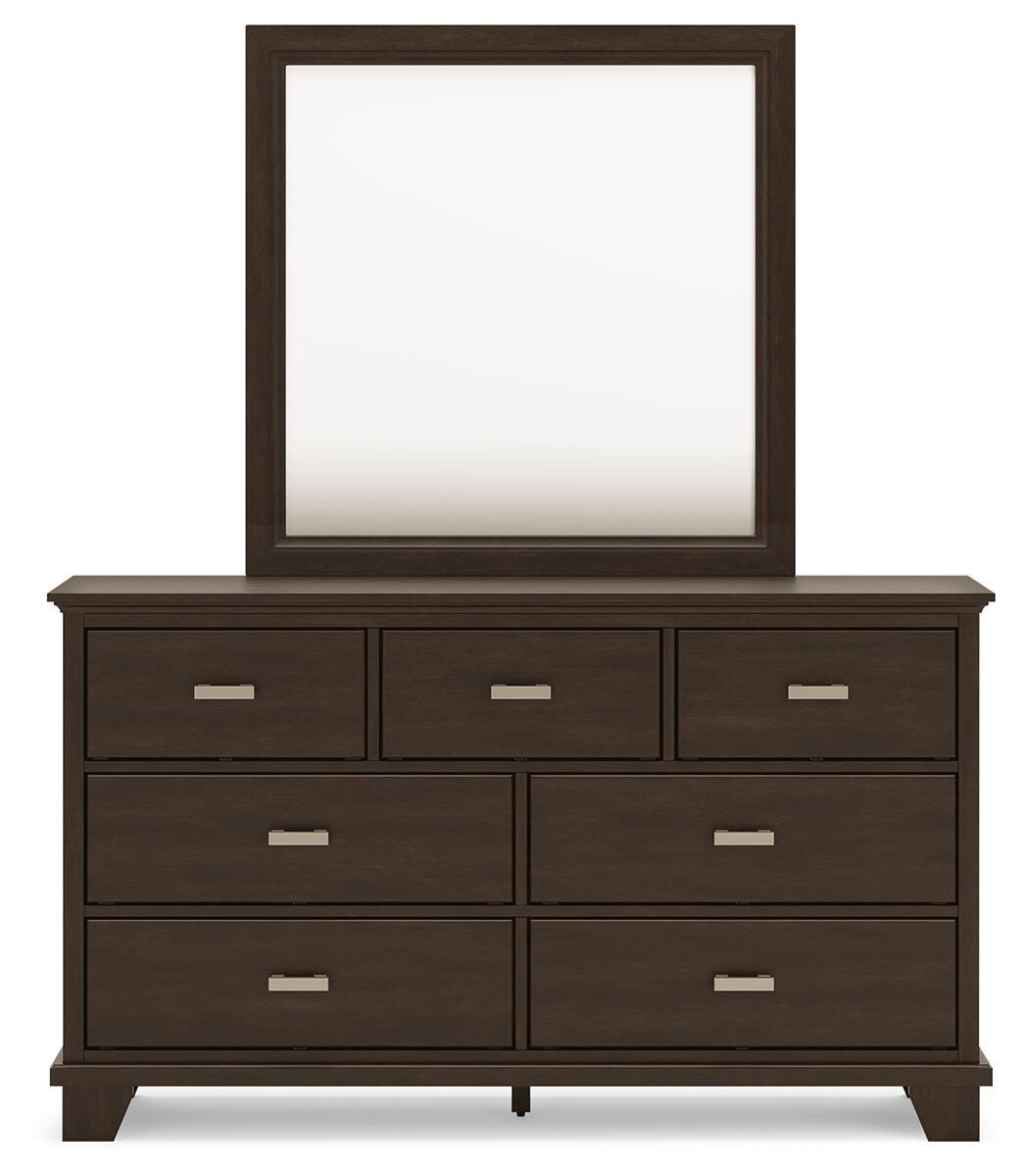 Covetown Panel Bed, Dresser, Mirror, Chest and Nightstand