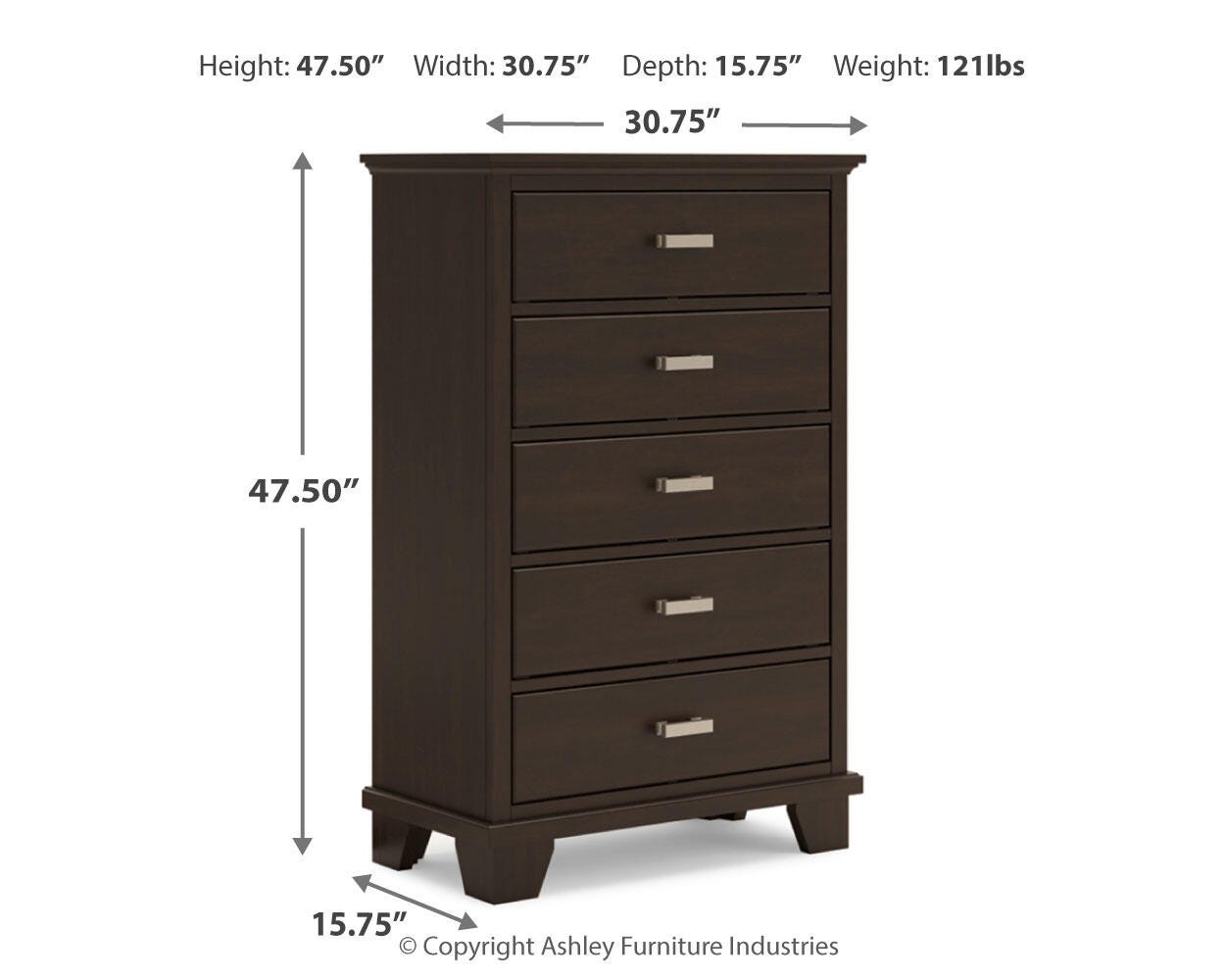 Covetown Panel Bed, Dresser, Mirror, Chest and Nightstand