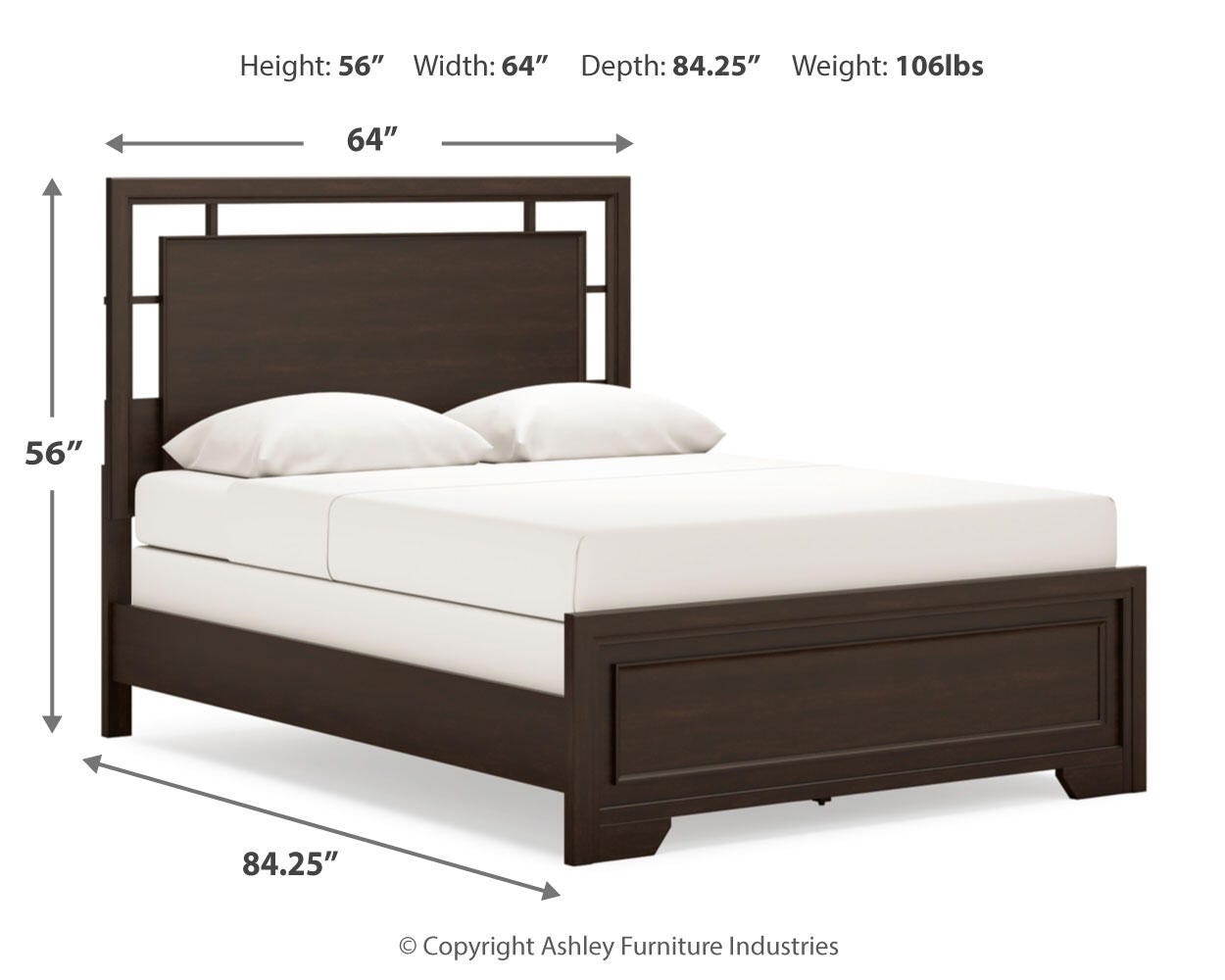Covetown Panel Bed with Dresser and Nightstand