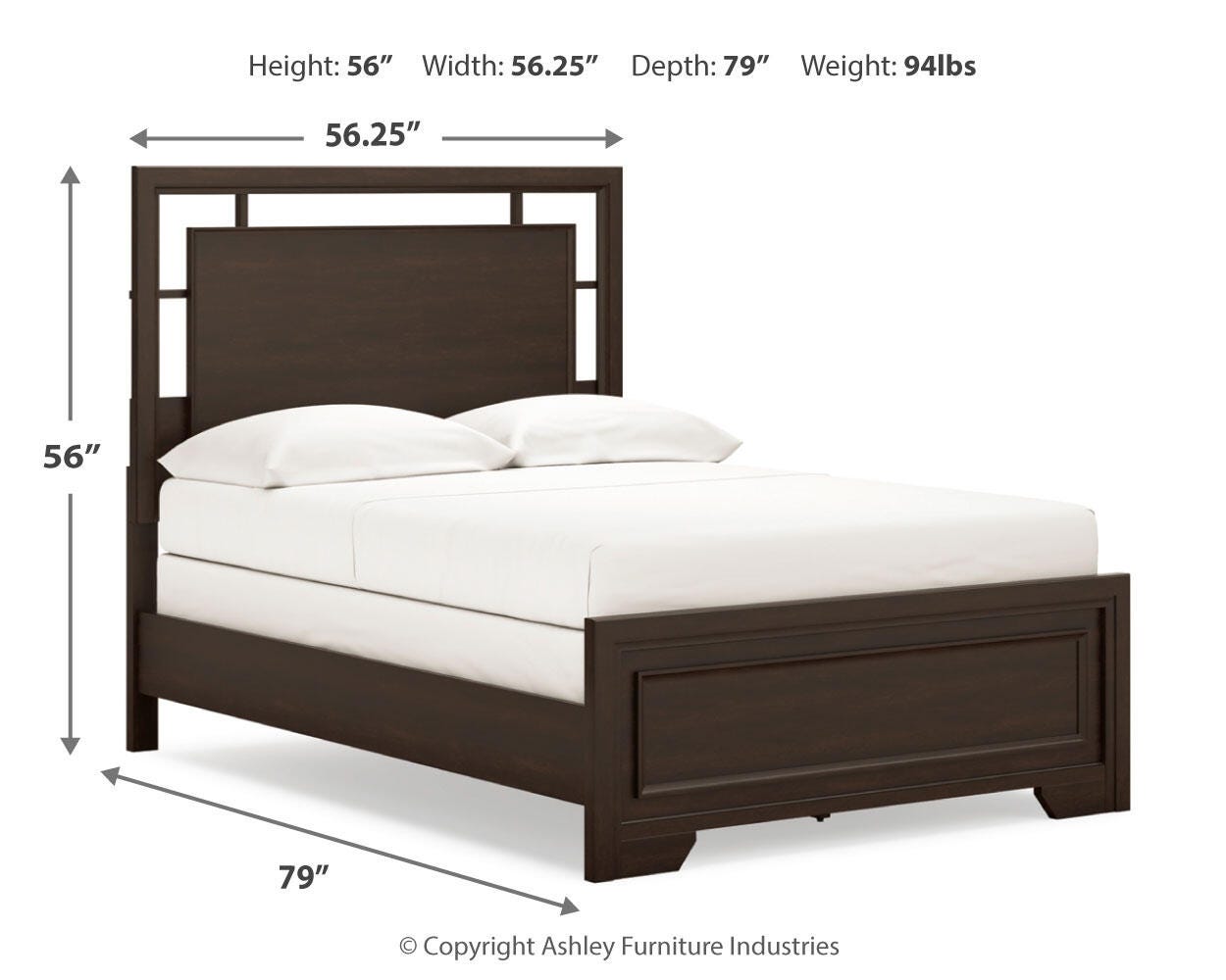 Covetown Panel Bed, Dresser and 2 Nightstands