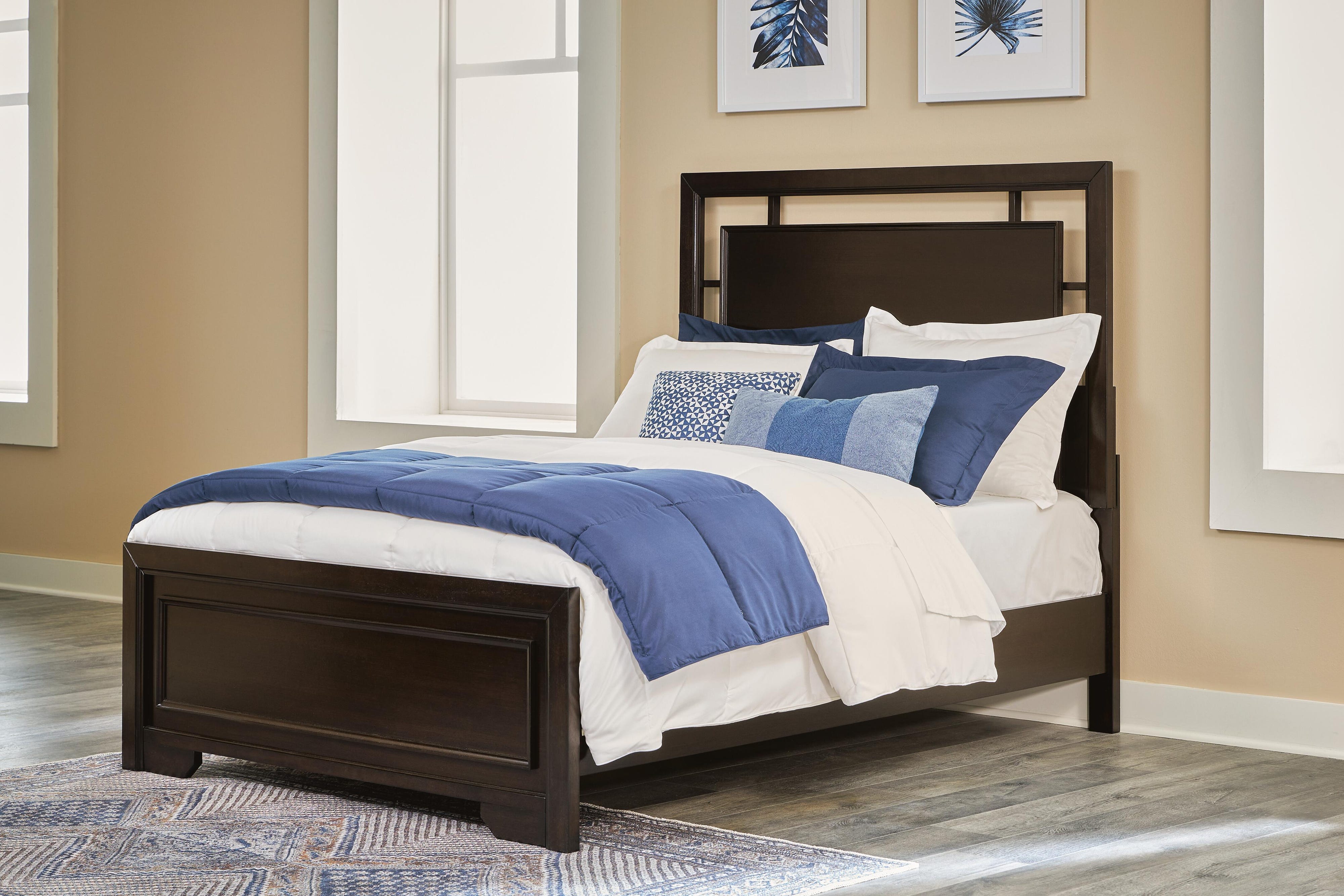 Covetown Panel Bed with Dresser