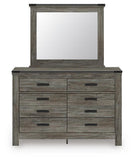 Frandern Panel Bed, Dresser and Mirror