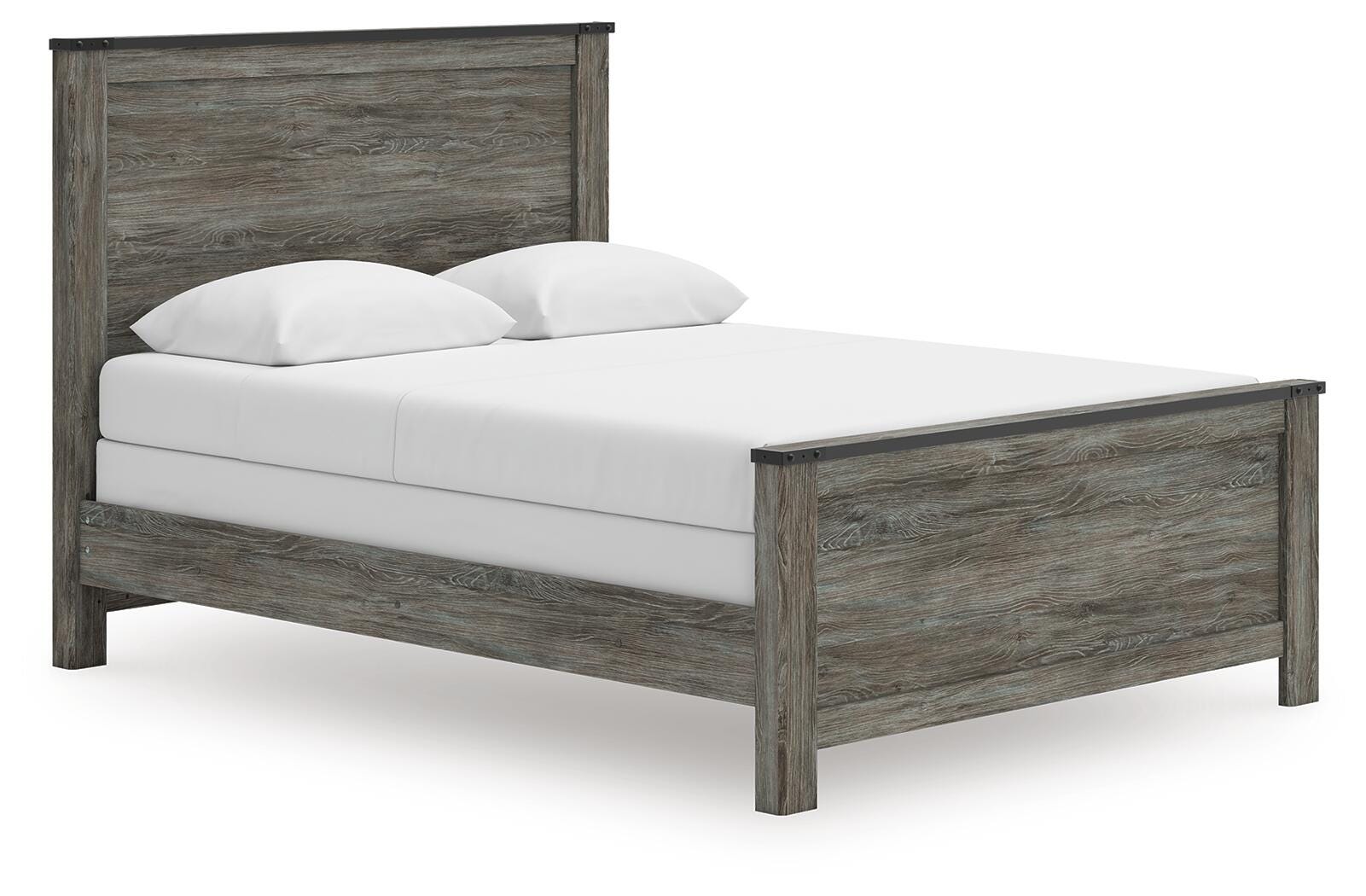 Frandern Panel Bed, Dresser, Mirror, Chest and 2 Nightstands