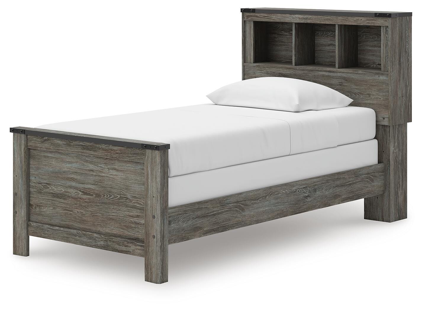Frandern Bookcase Bed, Dresser and Mirror