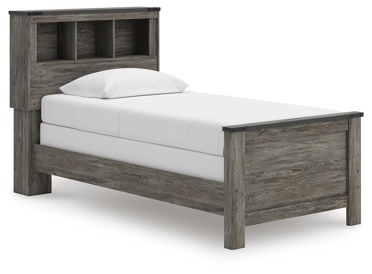 Frandern Bookcase Bed, Dresser and Mirror