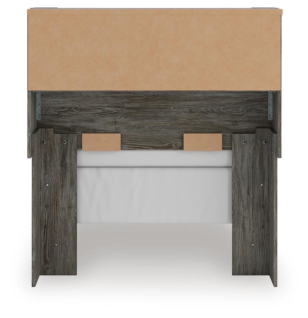 Frandern Bookcase Bed, Dresser and Mirror