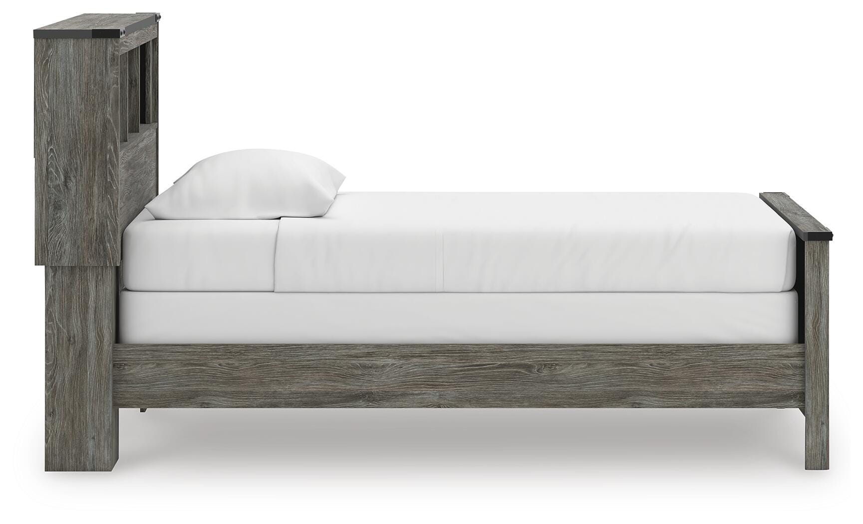 Frandern Bookcase Bed, Dresser and Mirror