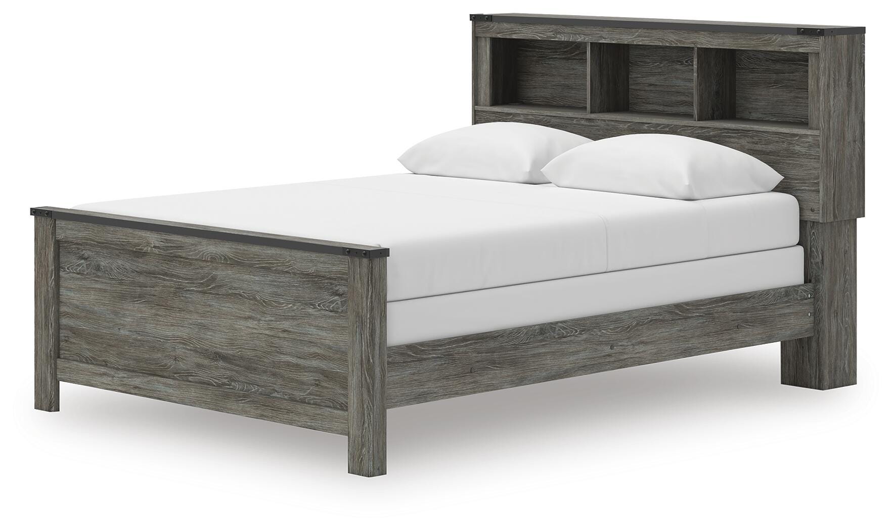 Frandern Bookcase Bed, Dresser and Mirror