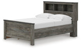 Frandern Bookcase Panel Bed with Storage