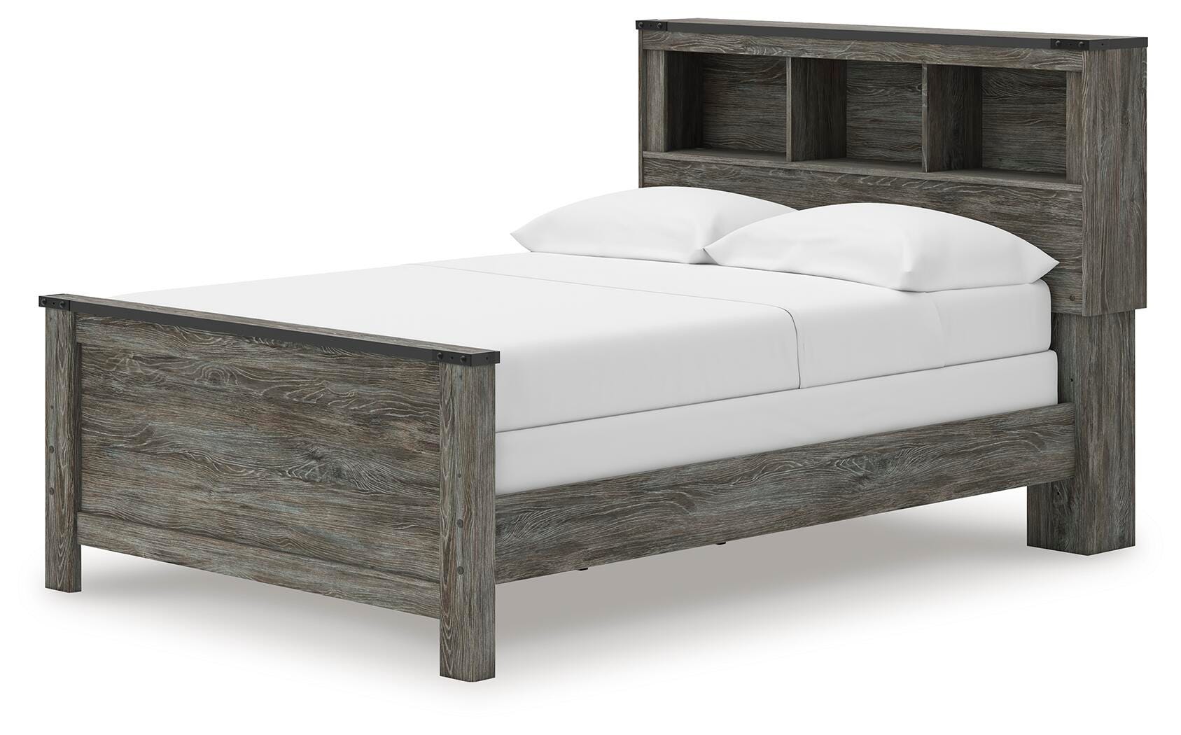 Frandern Bookcase Bed, Dresser and Mirror