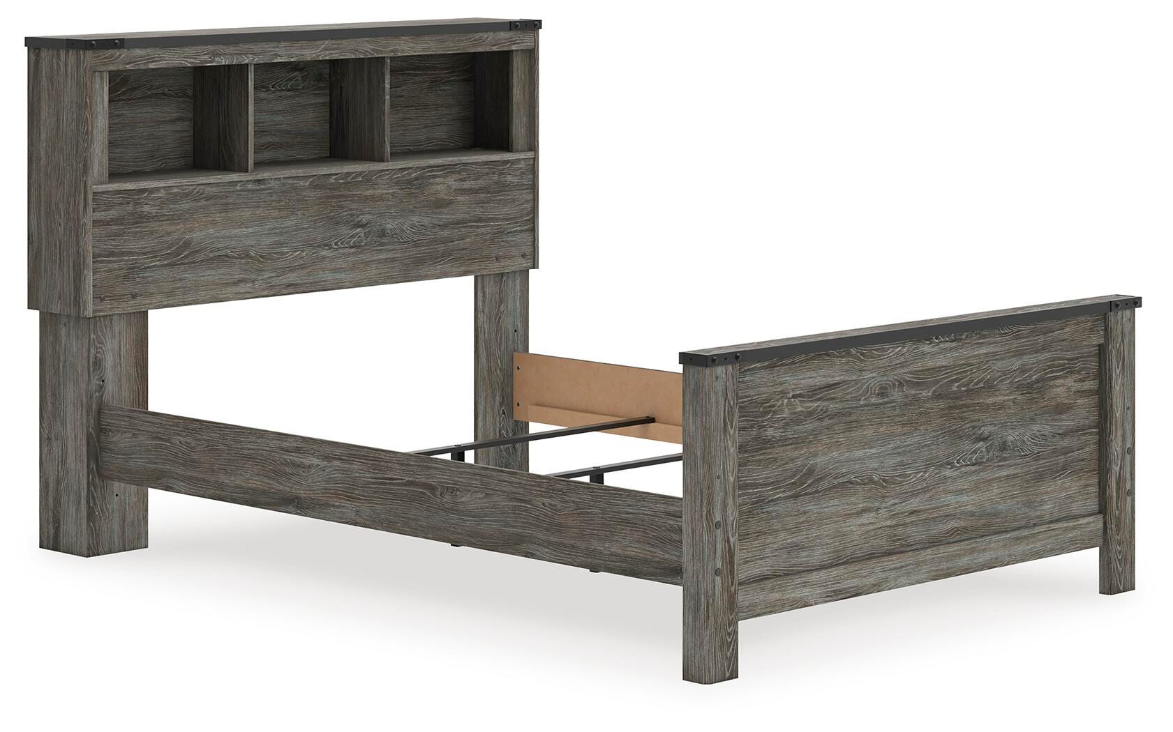 Frandern Bookcase Bed, Dresser and Mirror