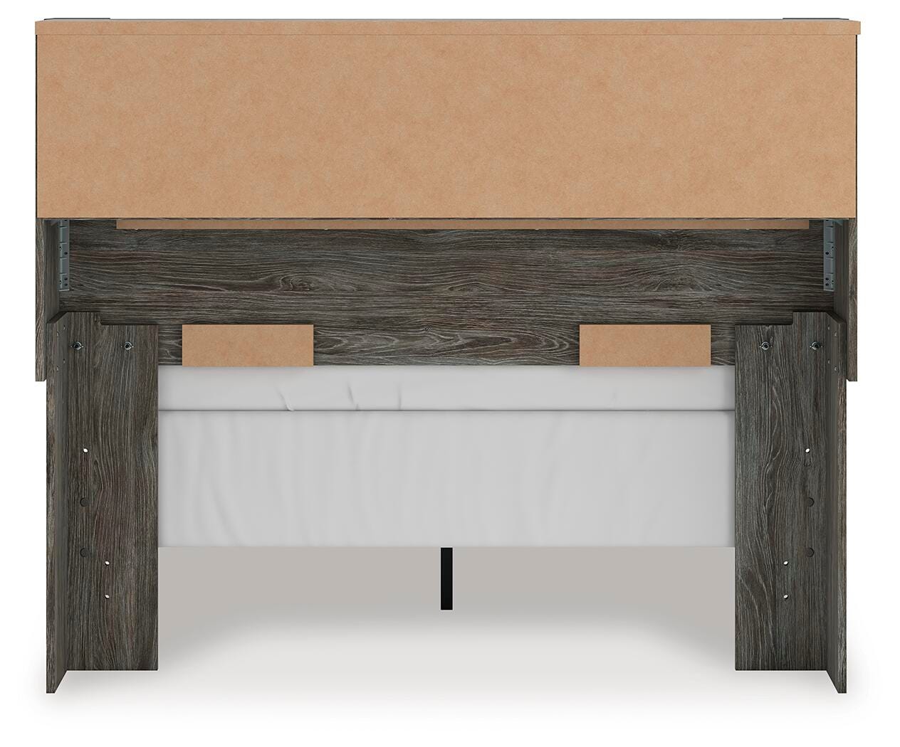 Frandern Bookcase Bed, Dresser and Mirror