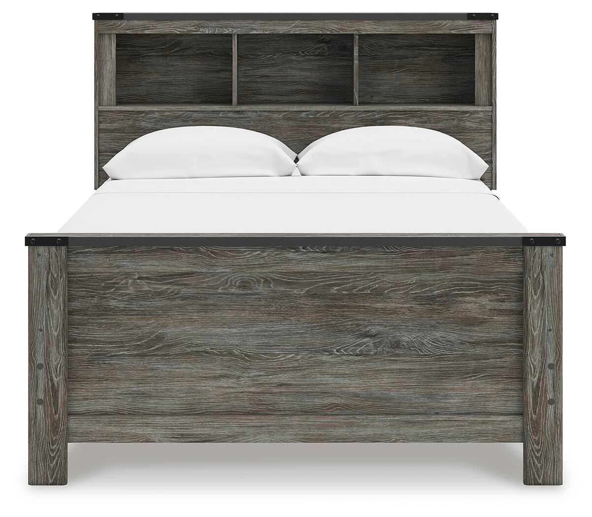 Frandern Bookcase Bed, Dresser and Mirror