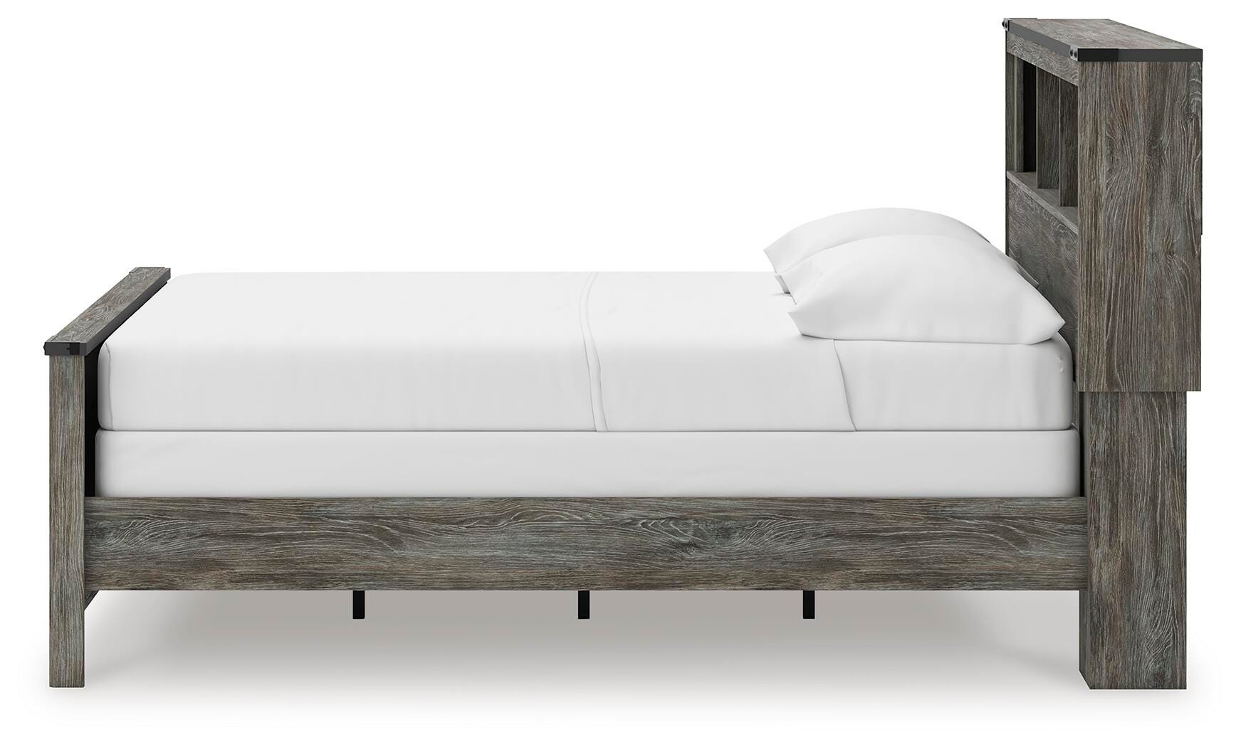 Frandern Bookcase Bed, Dresser and Mirror