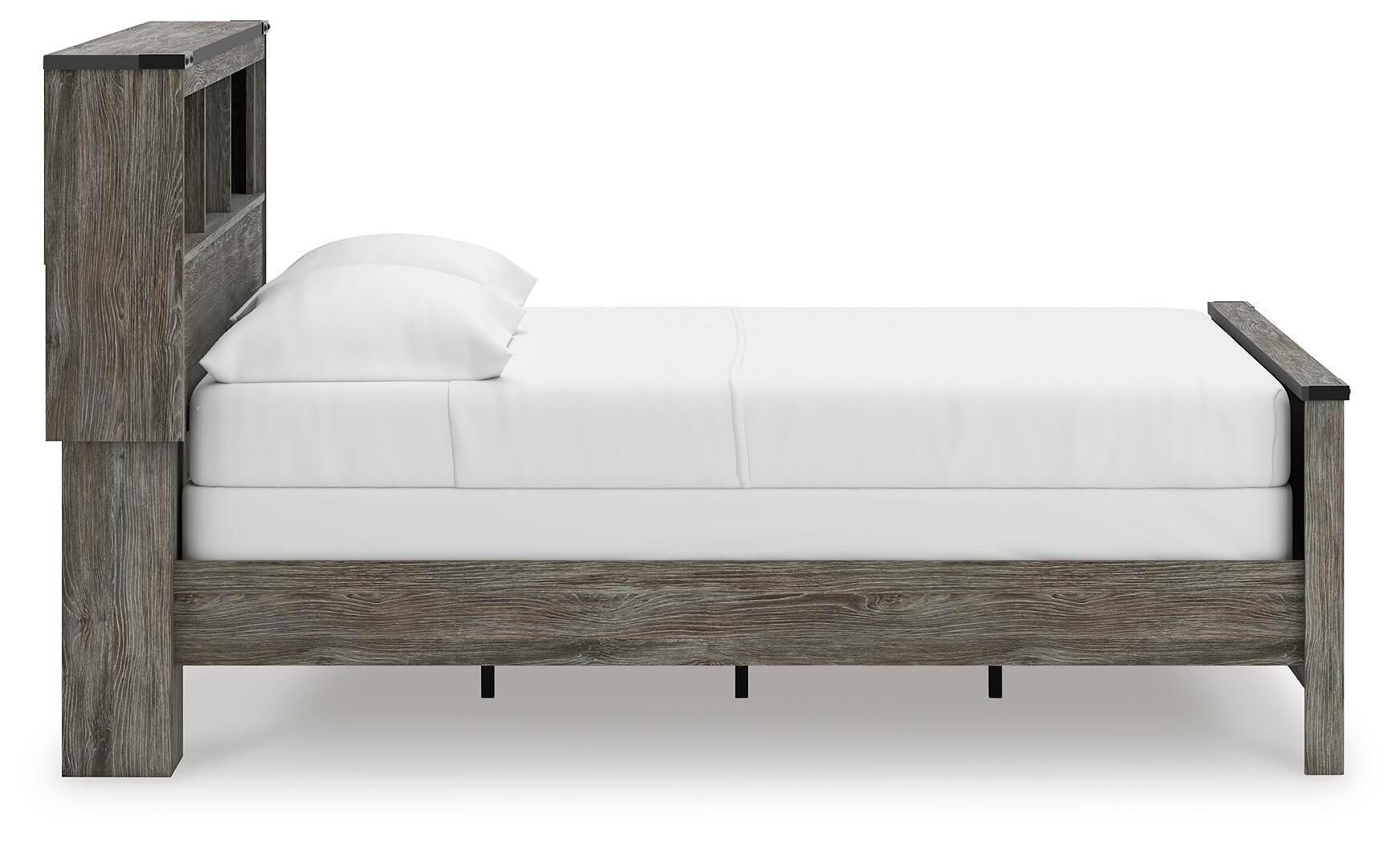 Frandern Bookcase Panel Bed