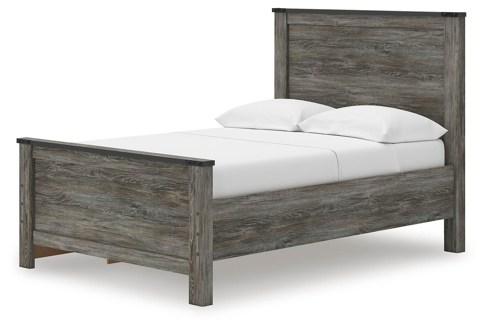 Frandern Panel Bed with Storage