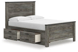 Frandern Panel Bed with Storage