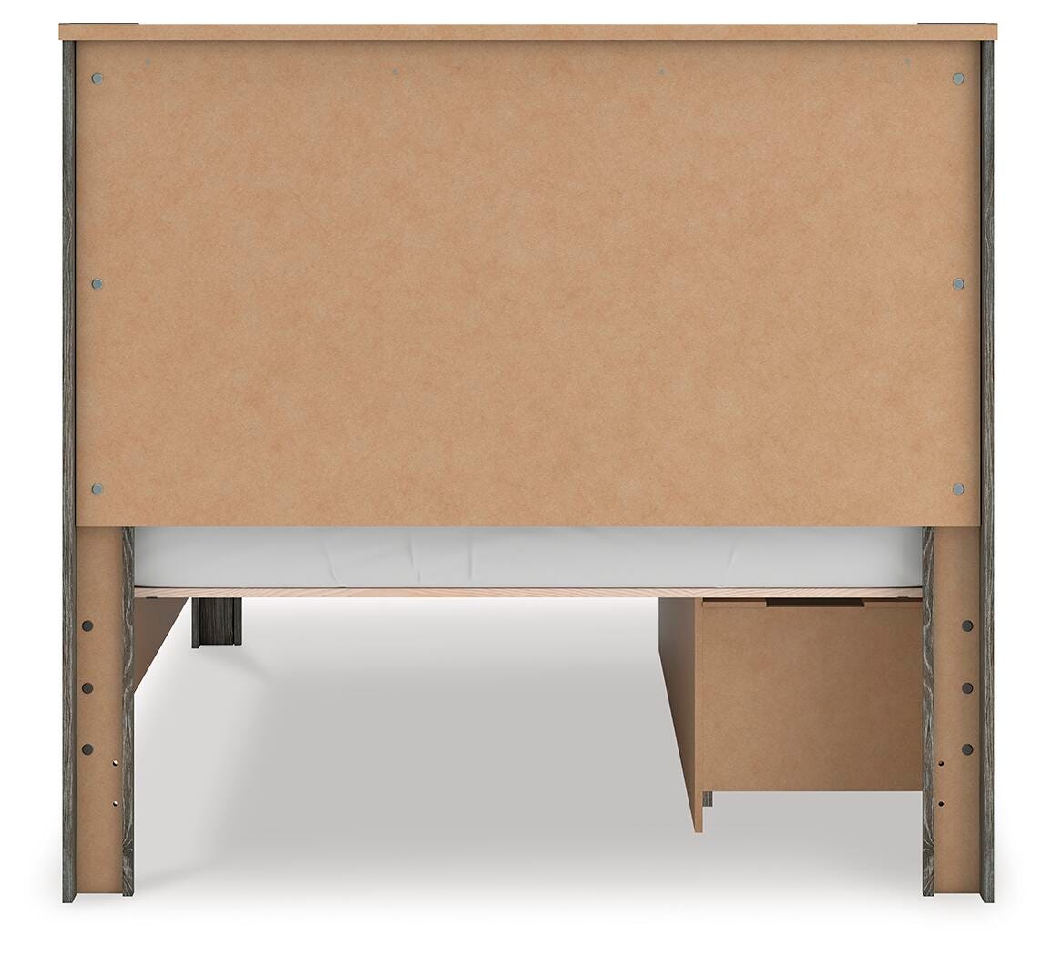 Frandern Panel Bed with Storage