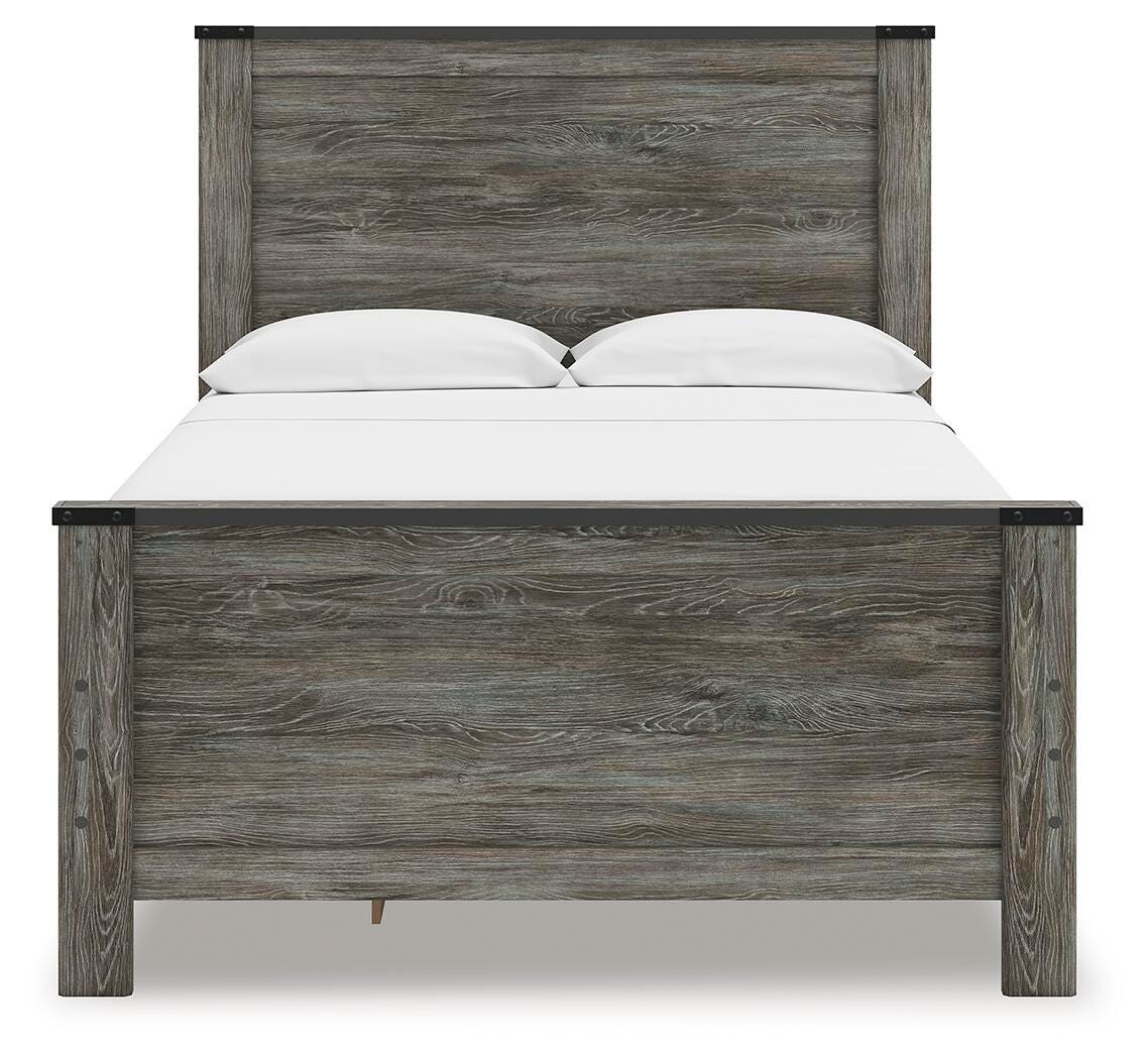Frandern Panel Bed with Storage