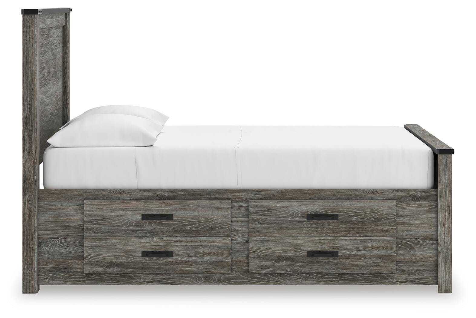Frandern Panel Bed with Storage