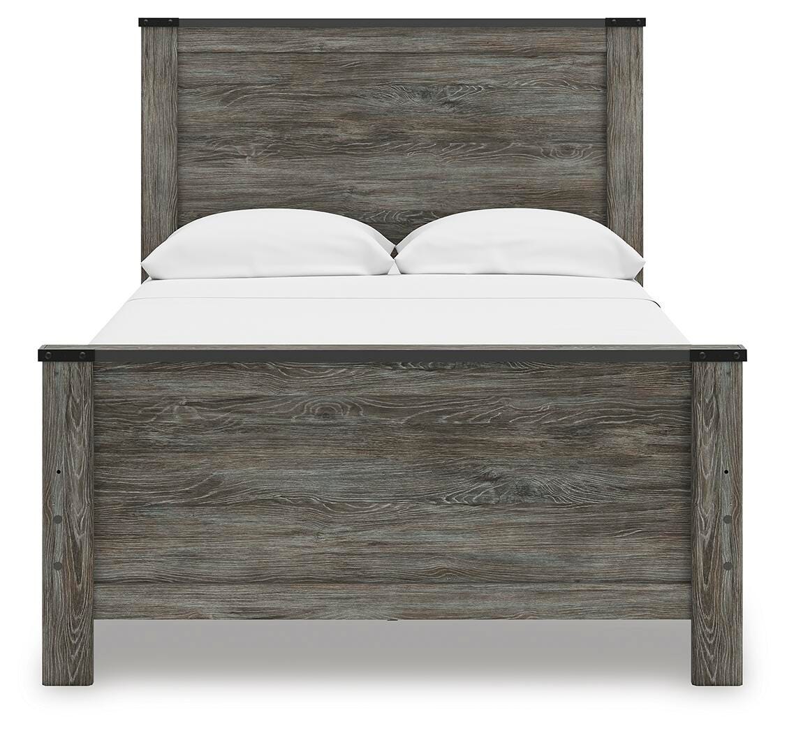 Frandern Panel Bed, Dresser and Mirror