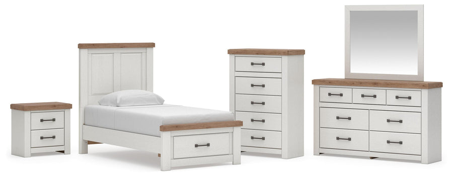Savonport Panel Storage Bed, Dresser, Mirror, Chest and Nightstand